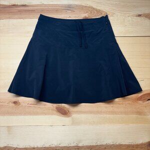 Athleta Skort Womens 6 Black Everday Athletic Skirt Tennis Golf Lightweight